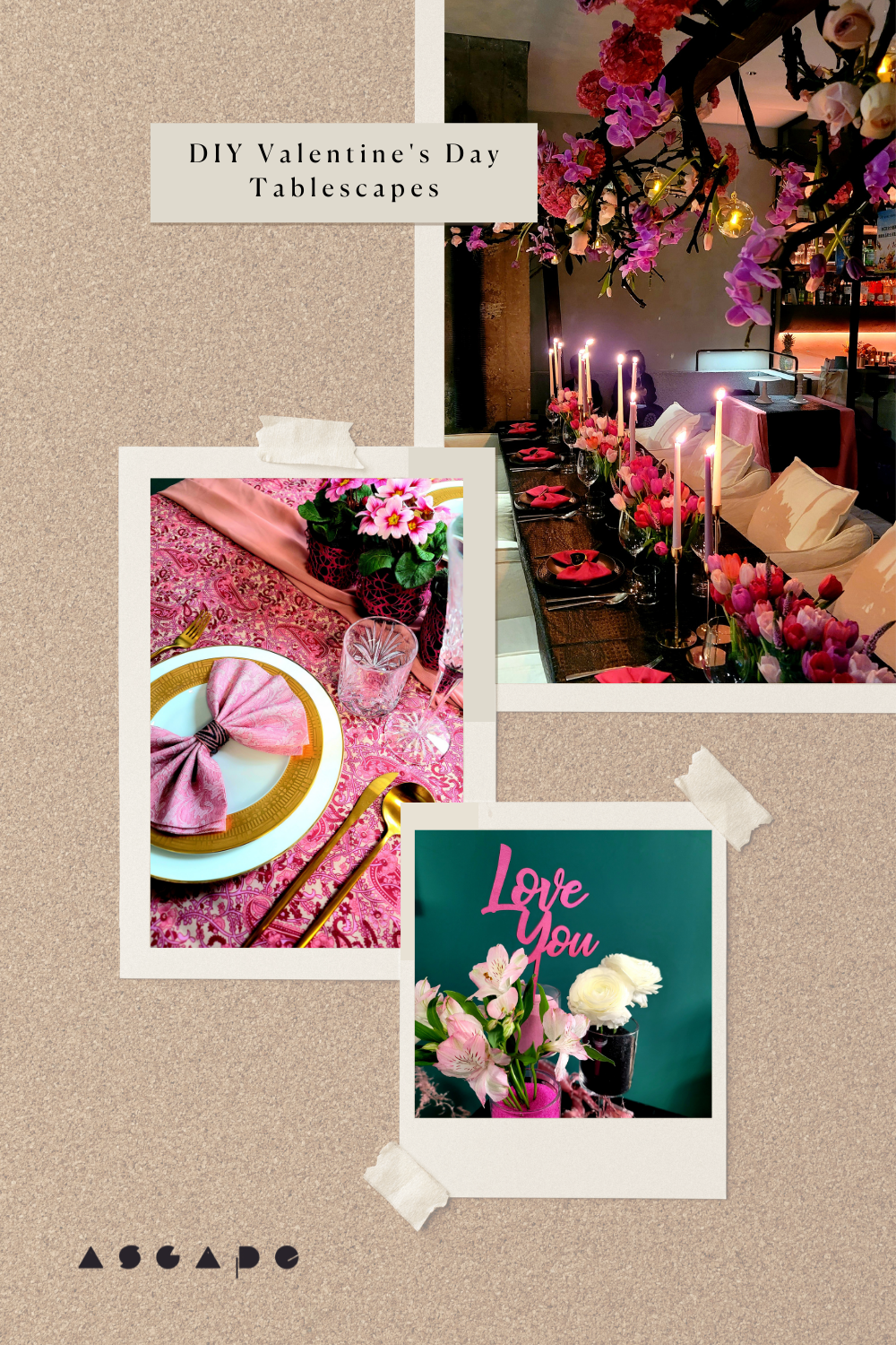 DIY Romantic Tablescape for Valentine's Day - Coco on Fifth